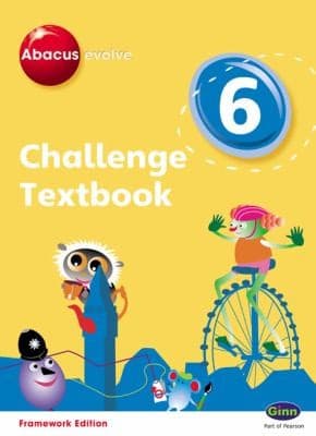 Tapa de Abacus Evolve Year 6 Challenge Textbook