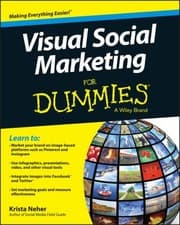 Tapa de Visual Social Marketing For Dummies