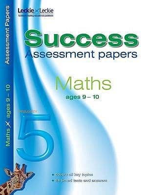 Tapa de Maths Assessment Success Papers 910