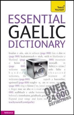 Tapa de Essential Gaelic Dictionary