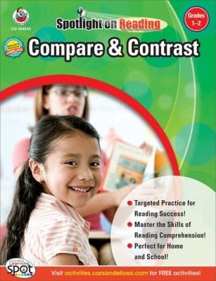 Tapa de Compare Contrast Grades 12