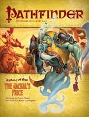 Tapa de Legacy of Fire Pathfinder Adventure Path