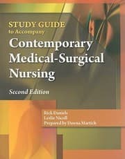 Tapa de Study Guide T0 Accompany Contemporary MedicalSurgical Nursing