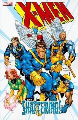 Tapa de Xmen The Shattering