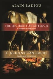 Tapa de The Incident At Antioch A Tragedy In Three Acts Lincident Dantioche Tragdie En Trois Actes