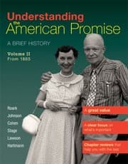 Tapa de Understanding the American Promise Volume 2 From 1865