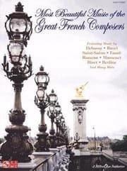 Tapa de Most Beautiful Music Of The Great French Composers Easy Piano