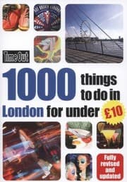 Tapa de 1000 Things To Do In London For Under 10