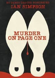 Tapa de Murder on Page One