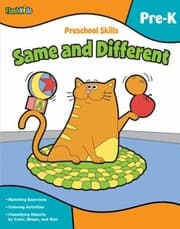 Tapa de Flash Kids Preschool Skills Same And Different