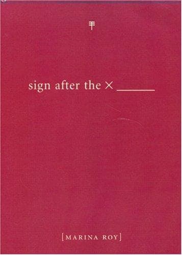 Tapa de Sign after the x
