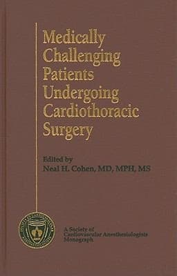 Tapa de Medically Challenging Patients Undergoing Cardiothoracic Surgery