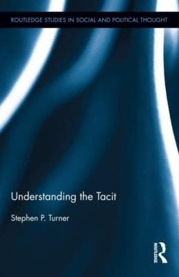 Tapa de Understanding The Tacit