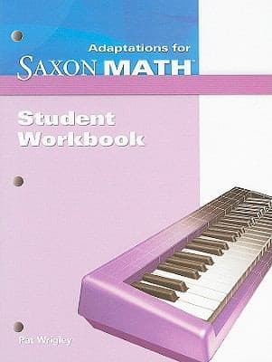 Tapa de Saxon Math Adaptations Intermediate 4