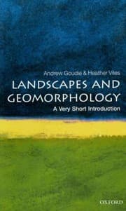 Tapa de Landscapes And Geomorphology A Very Short Introduction