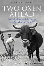Tapa de Two Oxen Ahead Premechanized Farming In The Mediterranean