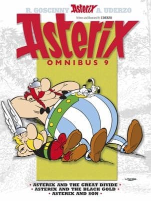 Tapa de Asterix Omnibus #9