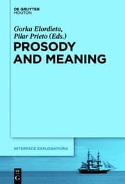 Tapa de Prosody And Meaning