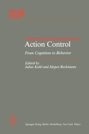 Tapa de Action Control
Springer Series in Social Psychology
