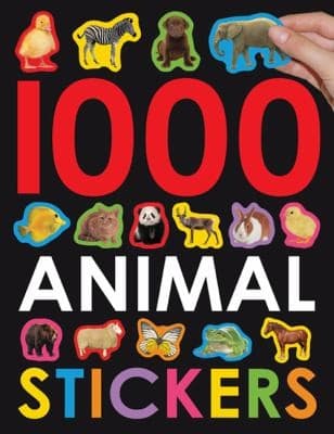 Tapa de 1000 Animal Stickers