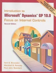Tapa de Introduction To Microsoft Dynamics Gp 100 Focus On Internal Controls