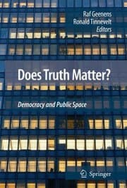 Tapa de Does Truth Matter Democracy And Public Space