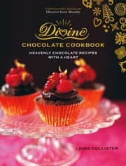 Tapa de Divine Chocolate Cookbook Heavenly Chocolate Recipes With A Heart
