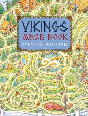 Tapa de Viking Maze Book