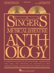 Tapa de The Singers Musical Theatre Anthology Accompaniment Cds