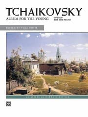 Tapa de Tchaikovsky  Album for the Young Op 39
            
                Alfred Masterwork Edition