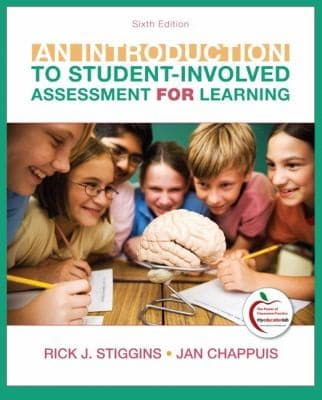 Tapa de An Introduction To Studentinvolved Assessment For Learning