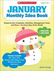 Tapa de January Monthly Idea Book Readytouse Templates Activities Management Tools And Morefor Every Day Of The Month