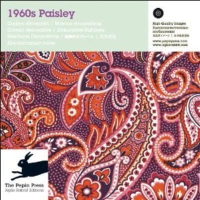 Tapa de 1960s Paisley