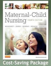 Tapa de MaternalChild Nursing  Text and Study Guide Package
