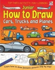 Tapa de Junior How To Draw Cars Trucks And Planes