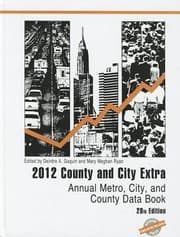 Tapa de County And City Extra 2012 Annual Metro City And County Data Book