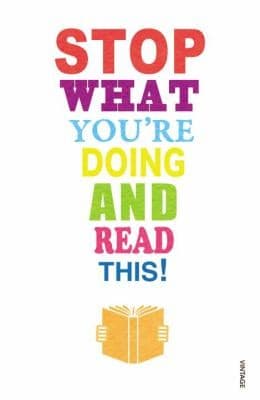 Tapa de Stop What Youre Doing and Read This