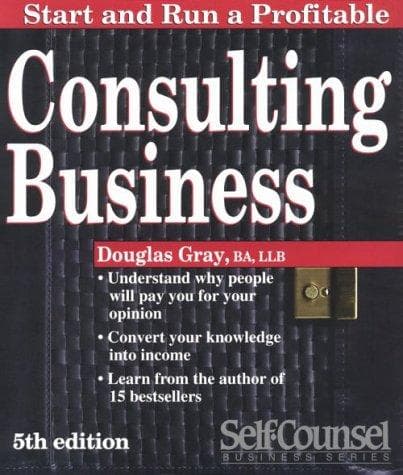 Tapa de Start and Run a Profitable Consulting Business