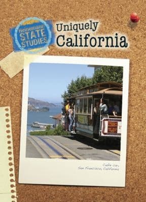 Tapa de Uniquely California
            
                State Studies Uniquely Paperback