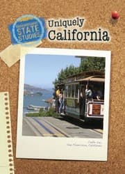 Tapa de Uniquely California
            
                State Studies Uniquely Paperback