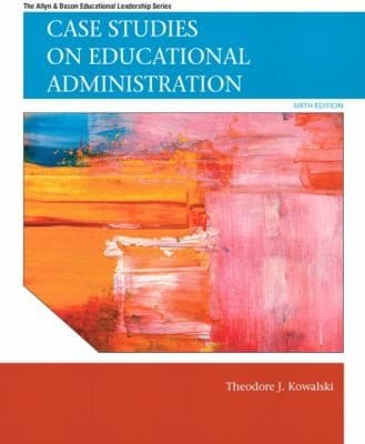 Tapa de Case Studies On Educational Administration