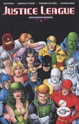 Tapa de Justice League International
