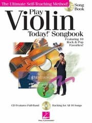 Tapa de Play Violin Today Songbook Featuring 10 Rock Pop Favorites