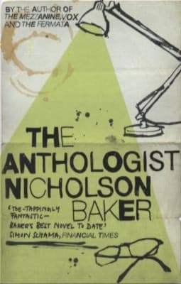 Tapa de The Anthologist Nicholson Baker