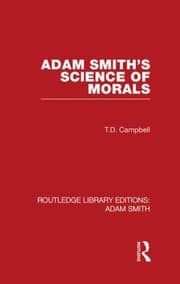 Tapa de Adam Smiths Science Of Morals