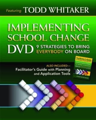Tapa de Implementing School Change DVD and Facilitators Guide