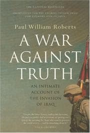Tapa de A war against truth