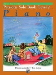 Tapa de Patriotic Solo Book Level 2 Piano