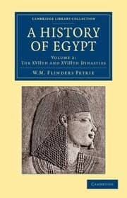 Tapa de History Of Egypt Volume 2 The Xviith And Xviiith Dynasties