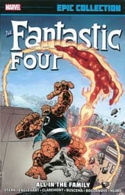 Tapa de Fantastic Four Epic Collection All In The Family